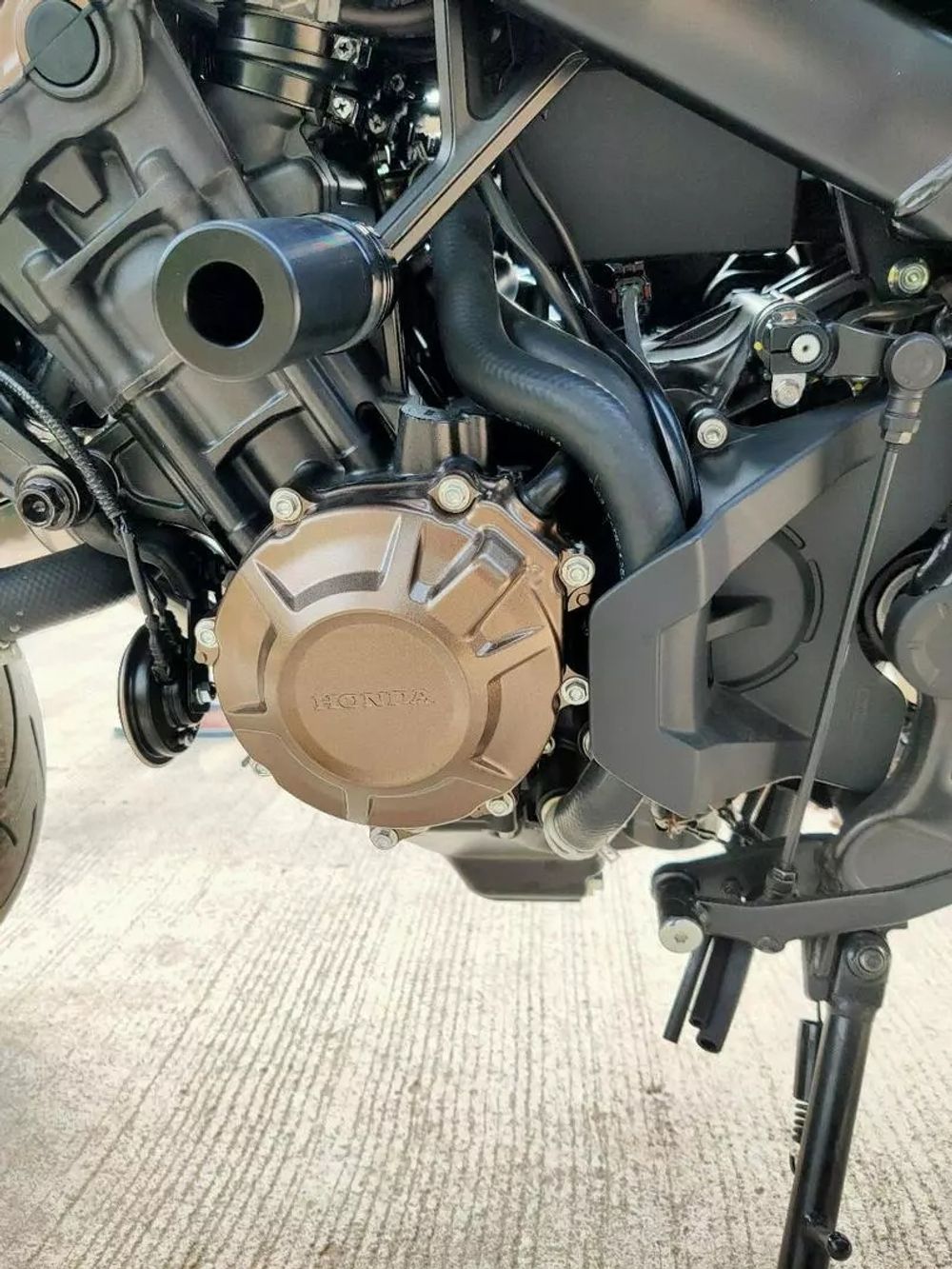 Sliders Engine guard GTR protection side fairing. HONDA CB-CBR650F 2014-2018