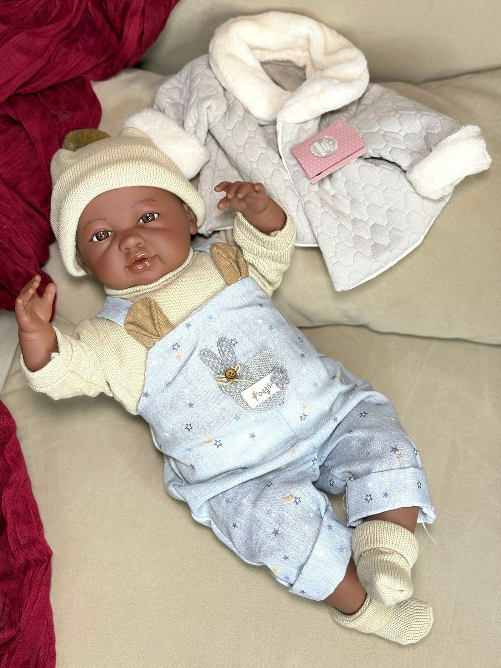 Кукла Berbesa мягконабивная 50см SAORO (5220S)