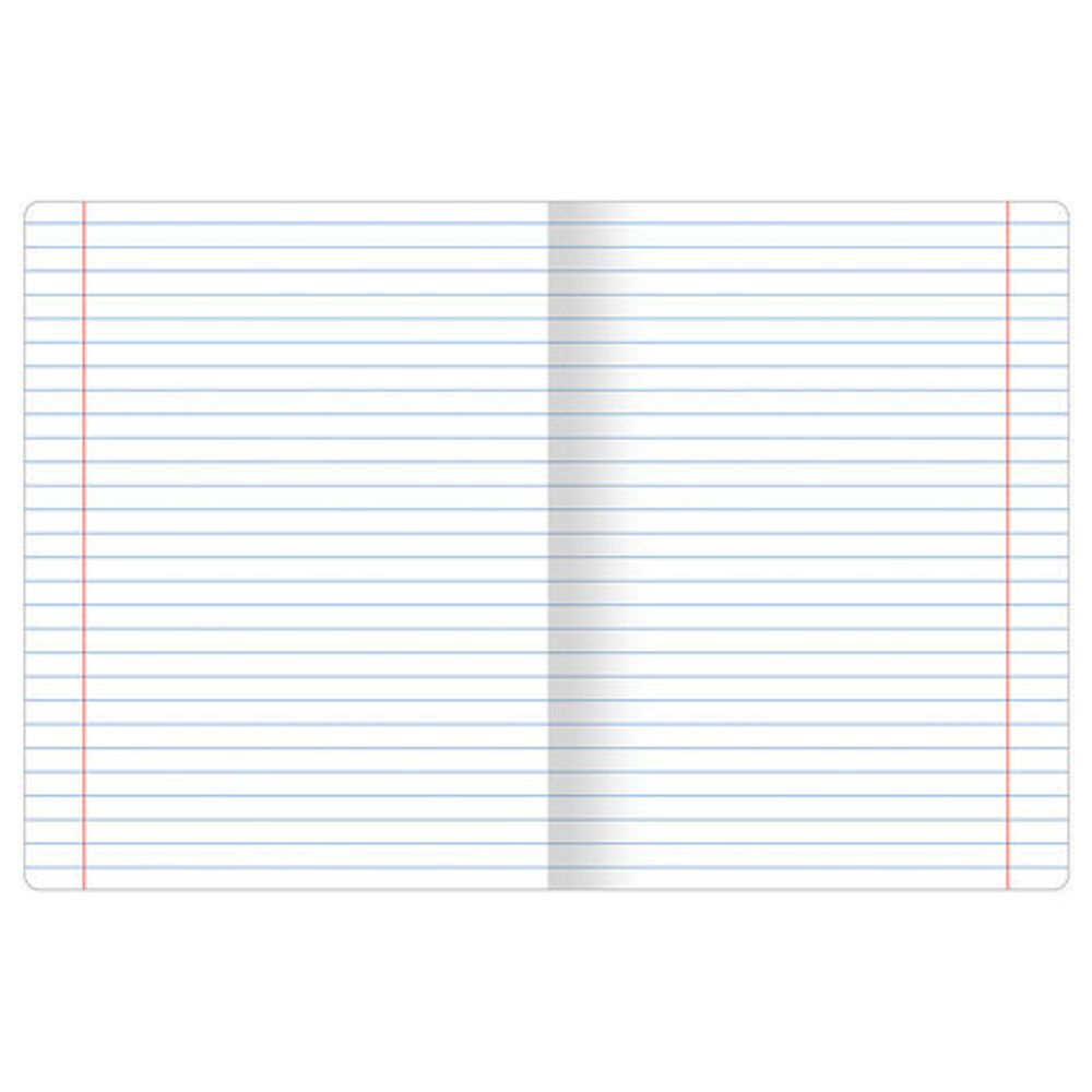 Тетрадь 12 л. ЮНЛАНДИЯ КЛАССИЧЕСКАЯ, линия, обложка картон, РОЗОВАЯ, 105647