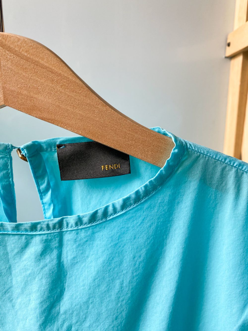 Хлопковое платье Fendi, 128