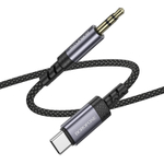 Аудио Адаптер BOROFONE BL24 Type-C - 3.5mm AUX (серый)