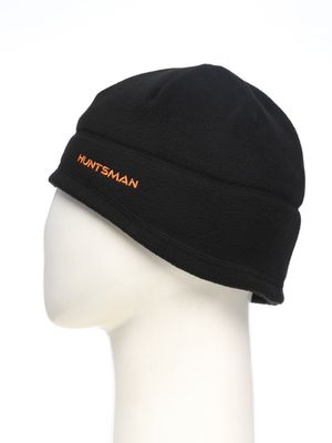 Шапка двухсторонняя ткань Флис цвет Черный/Черный