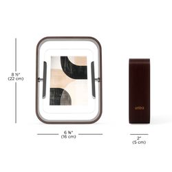 Фоторамка двусторонняя Bellwood, 16х22 см, состаренный орех