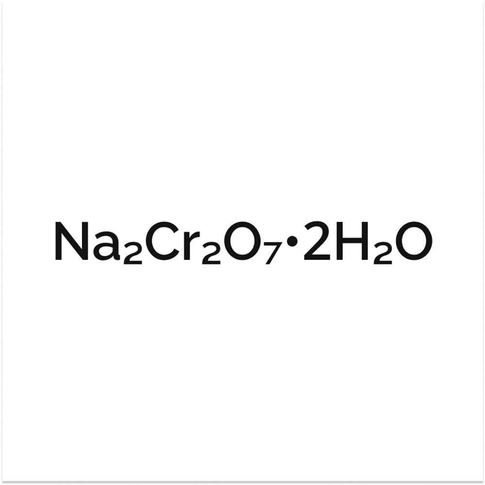 натрий двухромовокислый 2-водный формула
