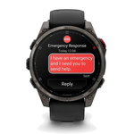 Умные часы Garmin Fenix 8 Pro, 47mm, Amoled Sapphire Carbon Gray DLC Titanium Black / Pebble Gray (010-03198-00)