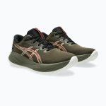 Женские Кроссовки для бега ASICS Gel-Cumulus 27 GTX brown stone/dark pink clay