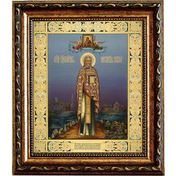 Константин Верецкий, священномученик, пресвитер. Икона на холсте.