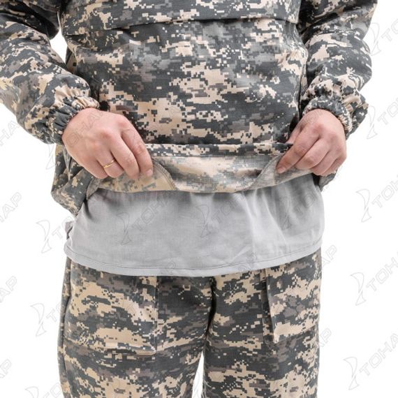 Костюм летний противоэнцефалитный СТОП-КЛЕЩ Т/С, цв.Gray Digital р.48-50/176 Helios