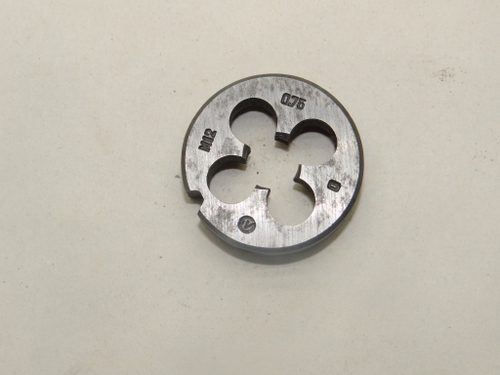 Плашка М12х0,75 d=38мм