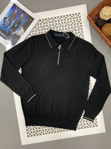 Поло Kiton черный