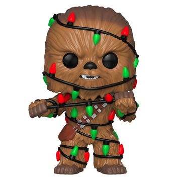 Фигурка Funko POP! Bobble Star Wars Holiday Chewbacca w/Lights (278) 33886