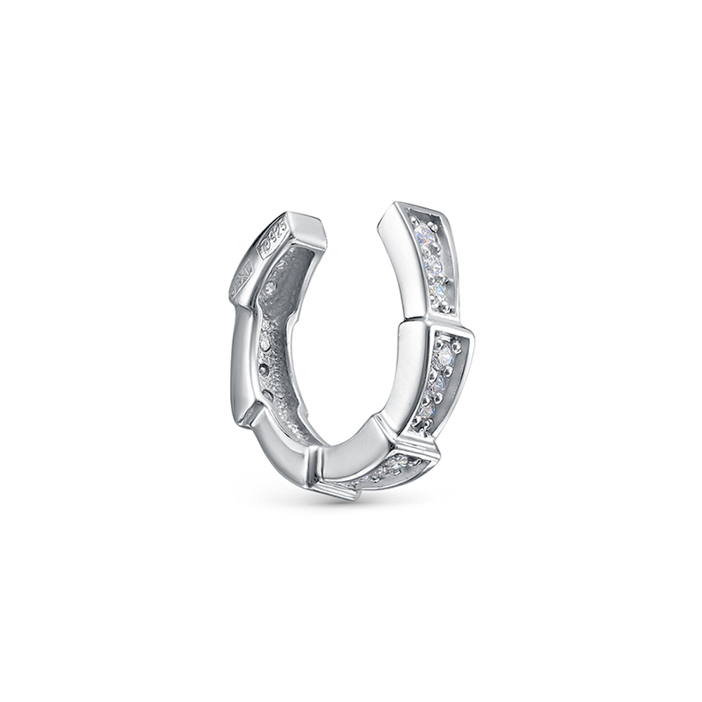 Серьга из серебра 925 пробы