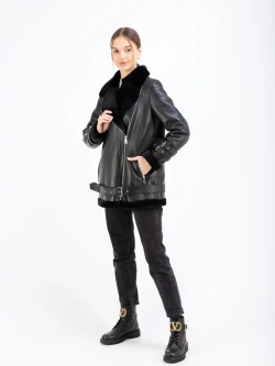 Дубленка женская натуральная зимняя