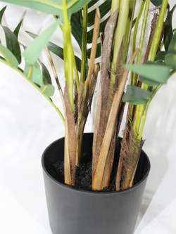 Искусственная пальма Арека 130см в техническом кашпо