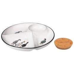 МЕНАЖНИЦА LEFARD "FAMILY FARM" 4 СЕКЦИИ С ДЕРЕВ.ПОДСТАВКОЙ ДЛЯ ШПАЖЕК 28*4 СМ (КОР=12ШТ.)