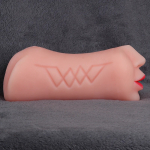 Мастурбатор 3 отверстия вагина анус и рот реалистичный 19 см