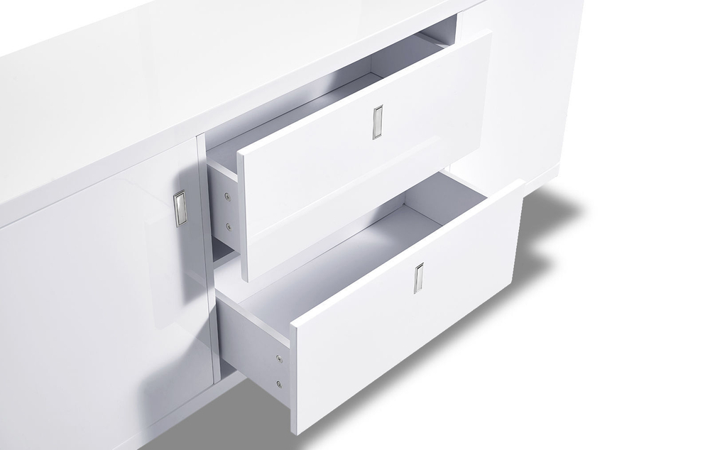 Буфет TG1692B белый/ясень