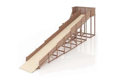 Зимняя горка "Метелица" 10 метров