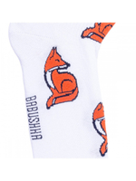 Носки медицинские мужские Babushka, "Лисички", белый, 41-45