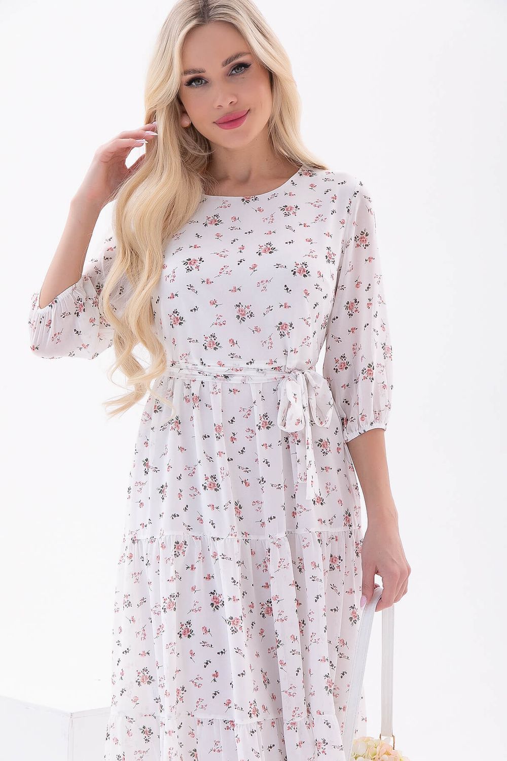 Платье "Виталина" (цветы) П6098 LT Collection