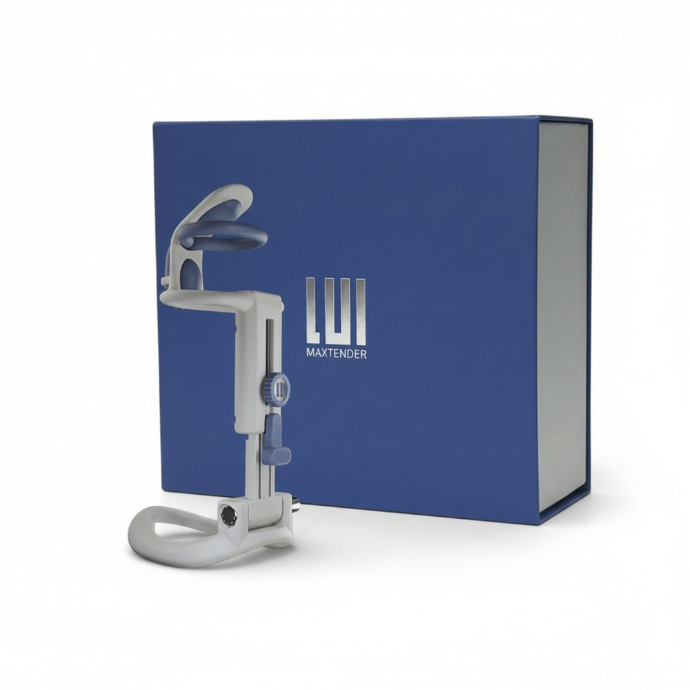 Экстендер для увеличения пениса Lui Maxtender M (Цвет: голубой)