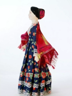 Кукла коллекционная Кубанская казачка