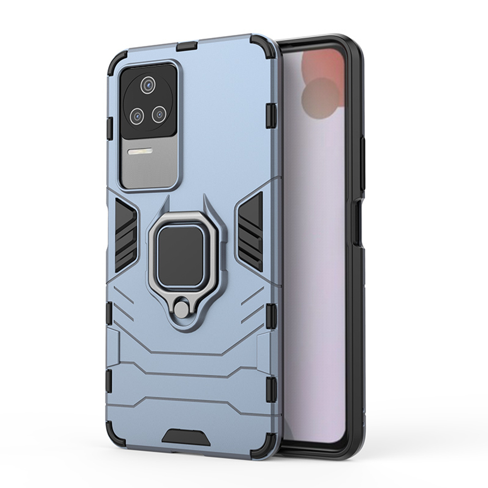 Противоударный чехол с кольцом Panther Case для Xiaomi Poco F4