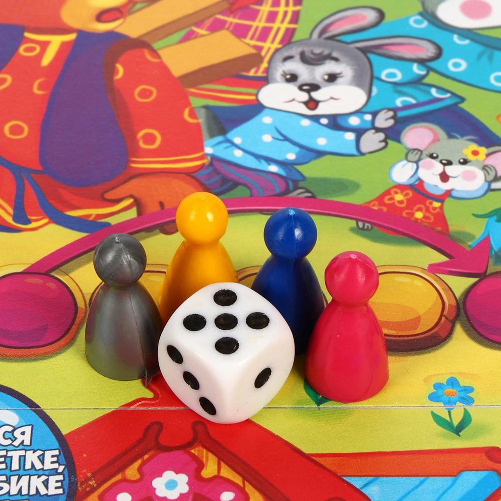 Игра-ходилка "Теремок" в пакете А3 (Р.с.)