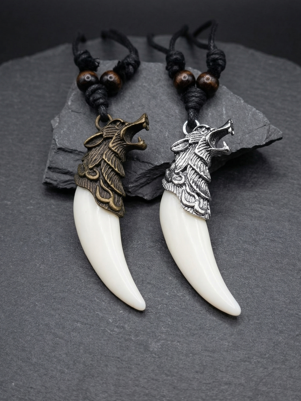 Амулет подвеска оберег Волчий Клык Зуб Волка талисман на шею