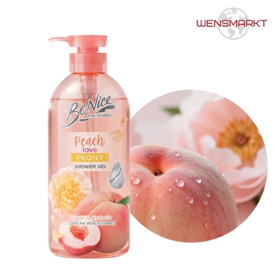 BENICE Парфюмированный гель для душа Love Me Peach (Персик и Пион), 200 мл