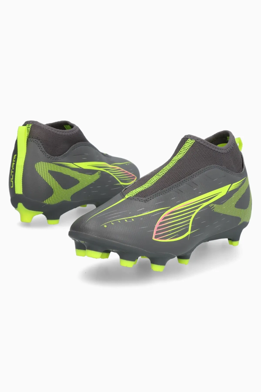 Бутсы Puma Ultra 5 Match+ LL FG/AG Junior - черный