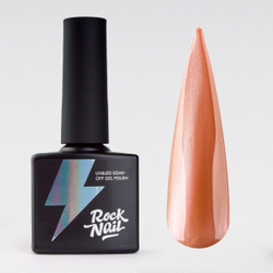 Гель-лак RockNail Bad Kitty Silk 501 Not Your Kitten, 10 мл.
