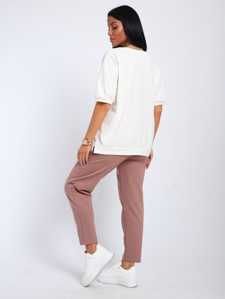 Брюки на манжете 2