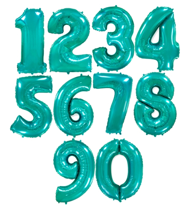 Цифры (102см) тиффани