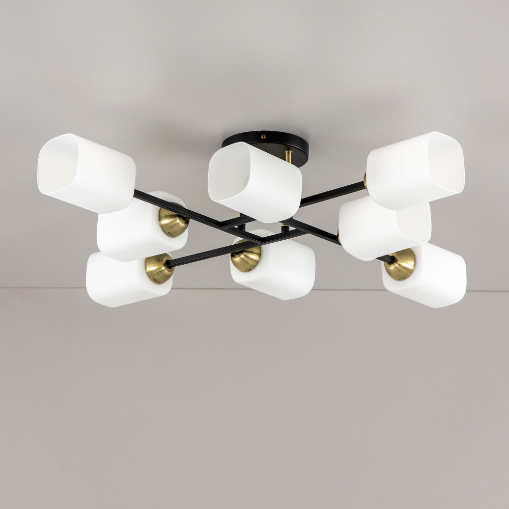 Citilux Генри CL130285 Люстра потолочная Чёрная