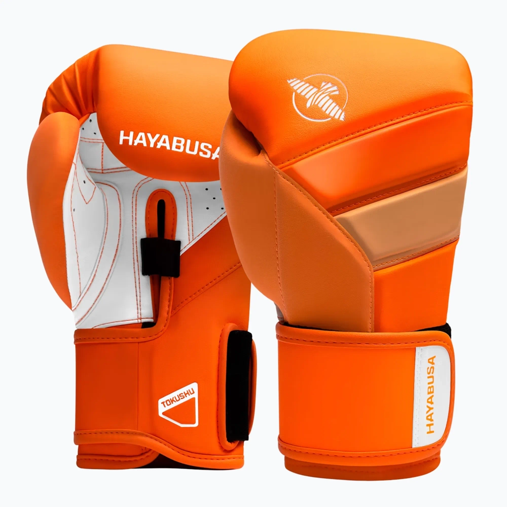 Боксёрские перчатки Hayabusa T3 Neon neon orange