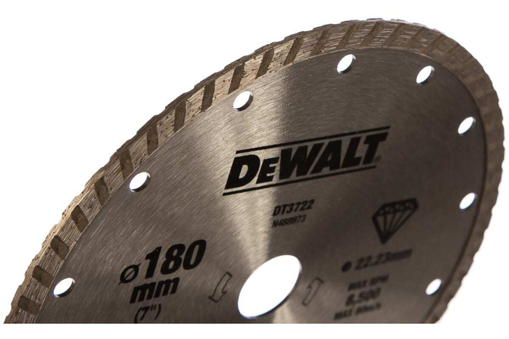 DeWalt, DT3722, Диск алмазный, 180х22.2 мм, желтый