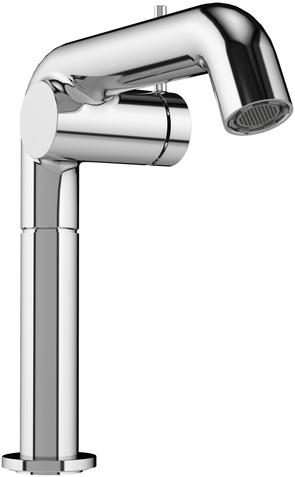 Смеситель для раковины STWORKI Лунд S25010CR + донный клапан SD-001CR хром