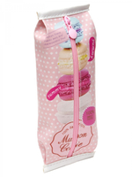 Пенал - косметичка Alingar, ПВХ, молния, 100 х 220 мм, "Макарун", розовый