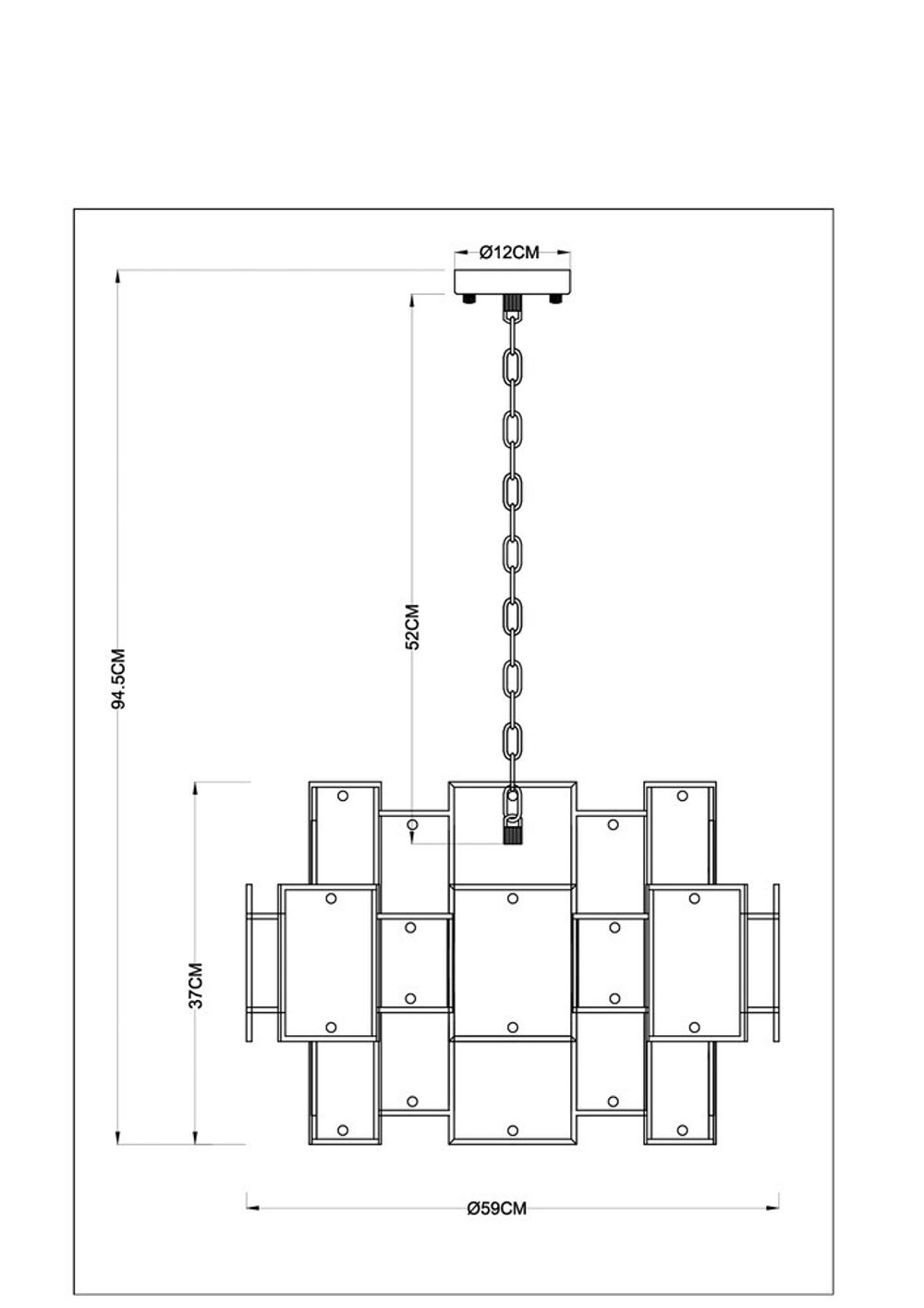 Подвесная люстра Arte lamp