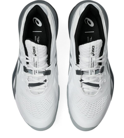 Мужские кроссовки для Падел Asics Gel-Resolution X Padel - white/steel grey