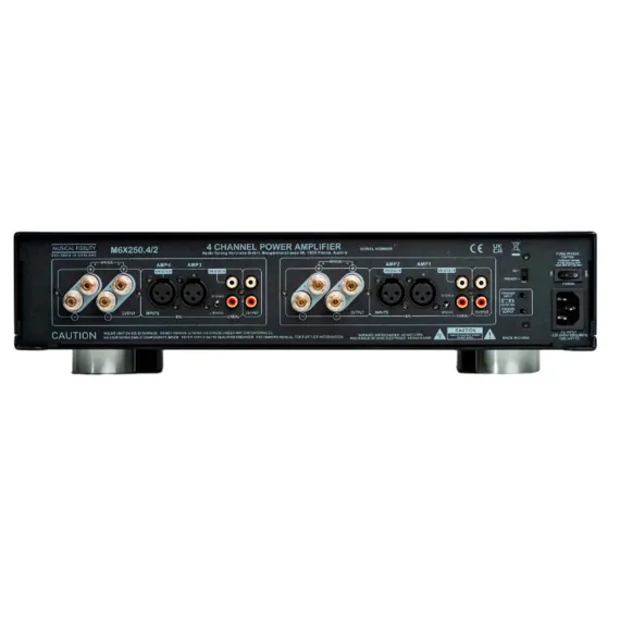 Musical Fidelity M6X 250.4/2 Silver