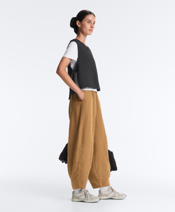 OYSHO Тонкий стеганый нейлоновый жилет, черный