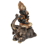 Фигурка декоративная Ганеша на слоне