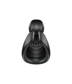 Черный мастурбатор SVibe Evo с вибрацией