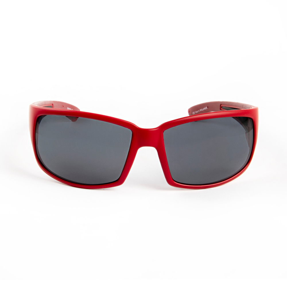 Спортивные очки Ocean Beyst Panama красные матовые/тёмные линзы