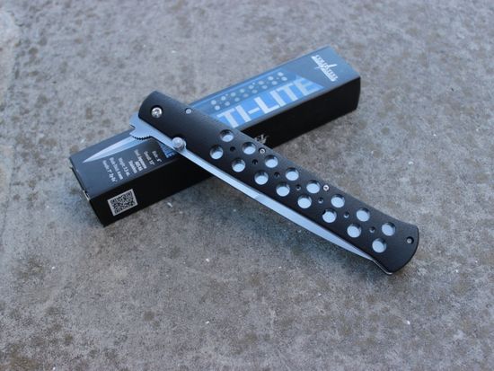 Складной нож Cold Steel 26SXP Ti-Lite 6 Zy-Ex Handle c клинком из стали AUS-8A, рукоять Zytel