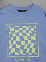 Летний костюм для девочки с велосипедками