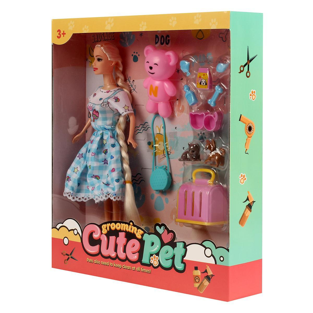 Кукла тип Модель с аксессуарами, коробка GY413