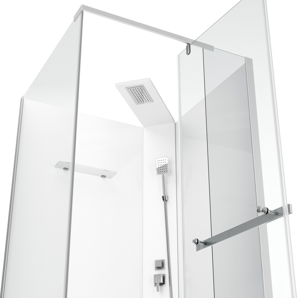 Душевая кабина Ceruttispa (ЧеруттиСпа) MiMi90T, с низким поддоном, 90x90x225